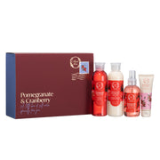 Σετ περιποίησης Pomegranate & Cranberry της Fresh Line με Αφρόλουτρο 200ml, Γαλάκτωμα Σώματος 200ml, Body Water 150ml και Κρέμα Χεριών & Νυχιών 50ml